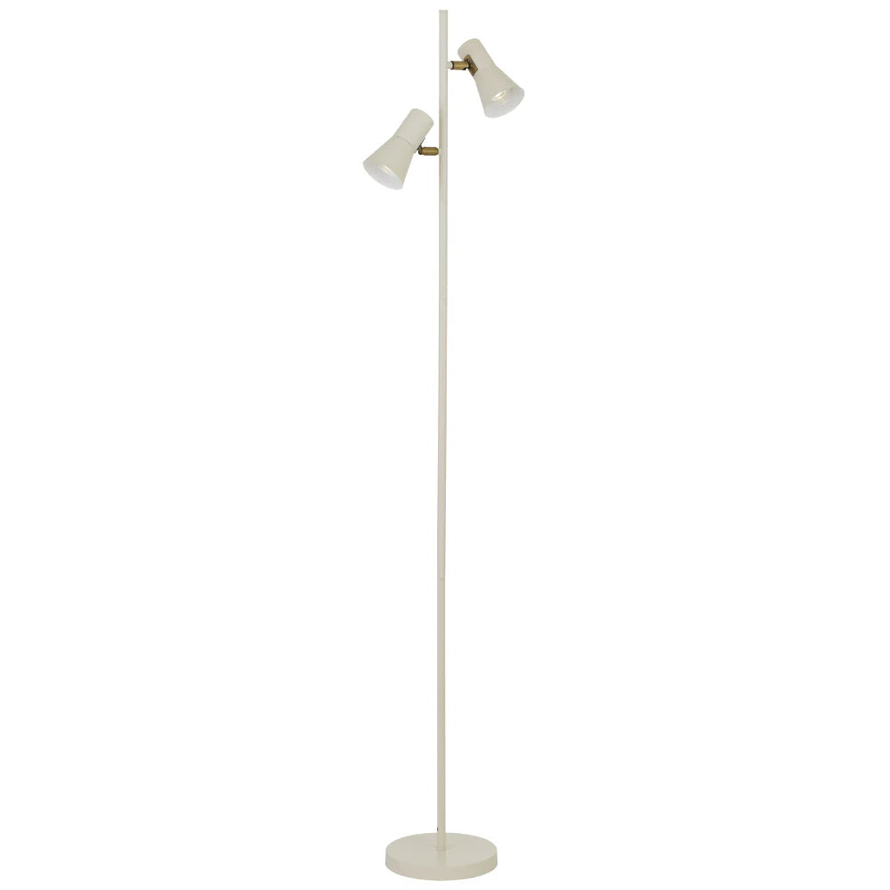 VERIK FLOOR LAMP Beige Floor Lamp
