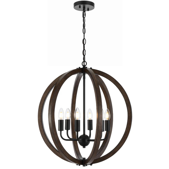 VESTAL 6 LIGHT PENDANT Pendant