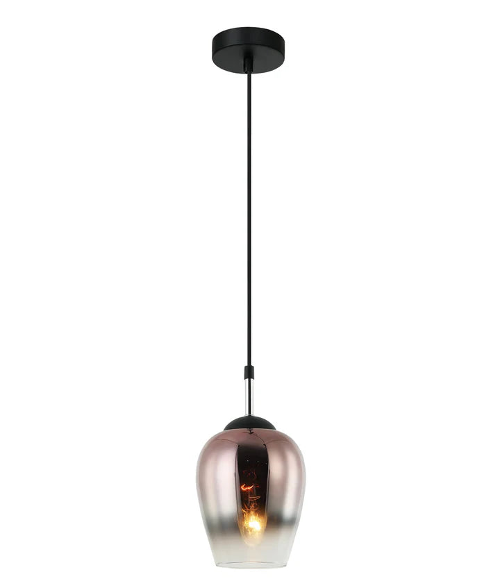 VINUM: Interior Wine Glass Shape Colour Fading Effect Glass Pendant Lights Pendant