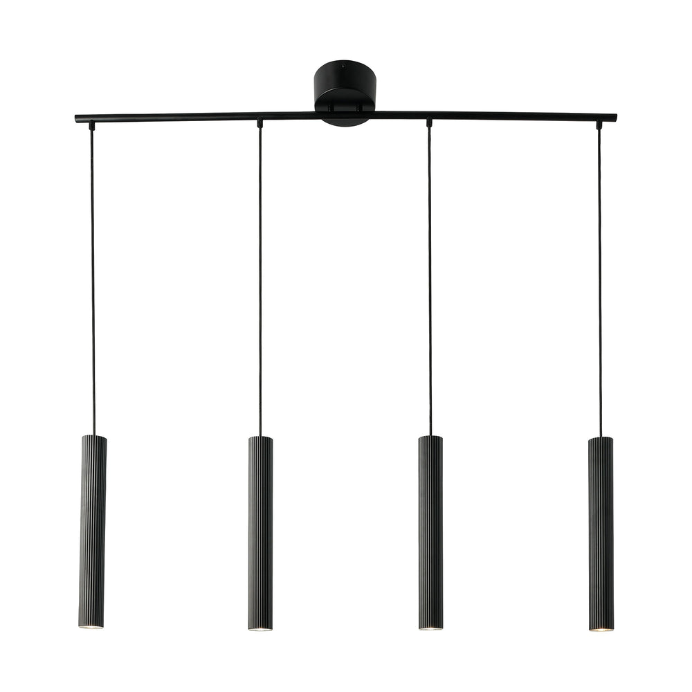 Vico 4-Rail Pendant Black Pendant