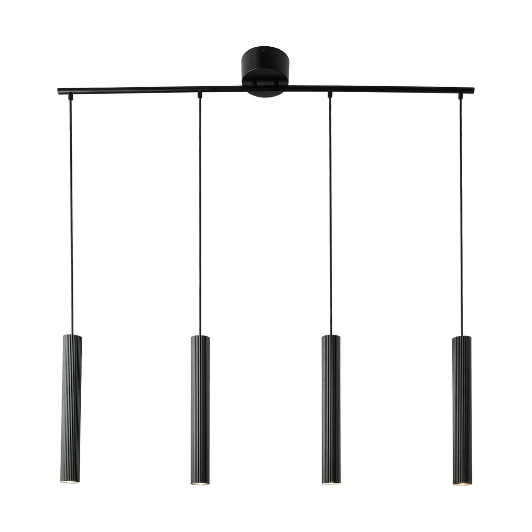 Vico 4-Rail Pendant Black Pendant