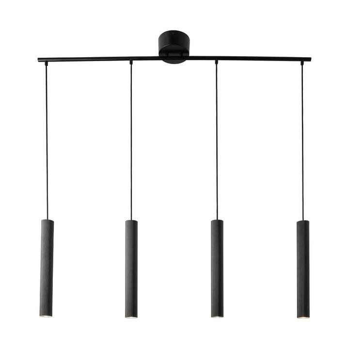 Vico 4-Rail Pendant Black Pendant