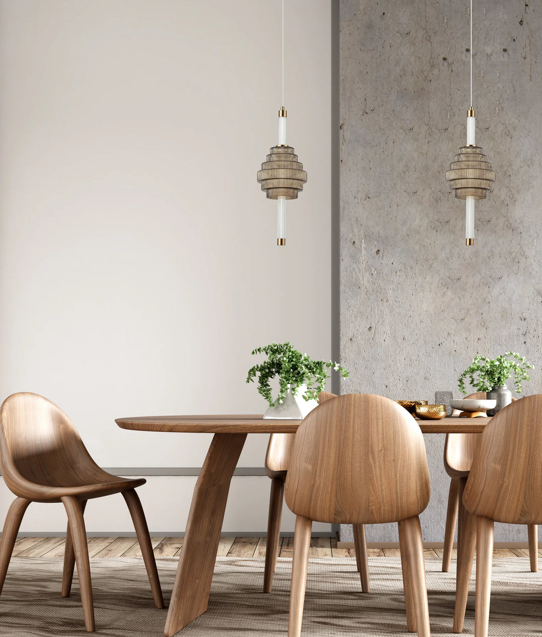 WAND: Interior LED Tri-CCT Spinning Top Pendant Lights IP20 Pendant