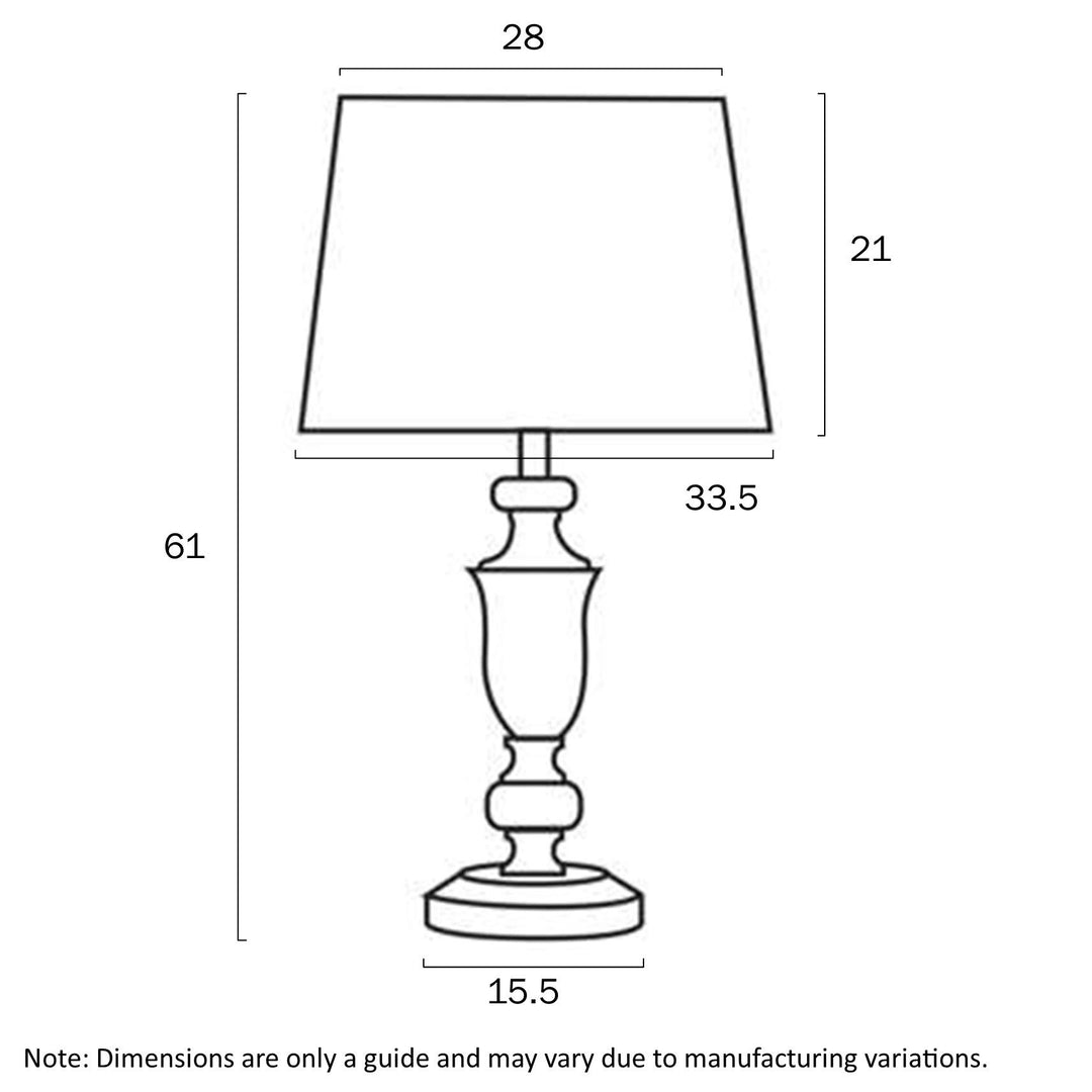 TELBIX WILTON TABLE LAMP TABLE LAMP