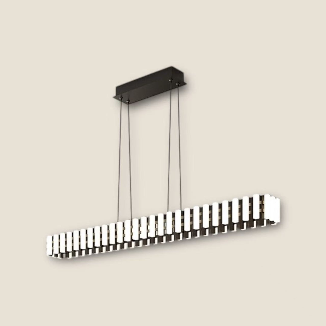 Piano Keys Suspension Black pendant Oval Pendant