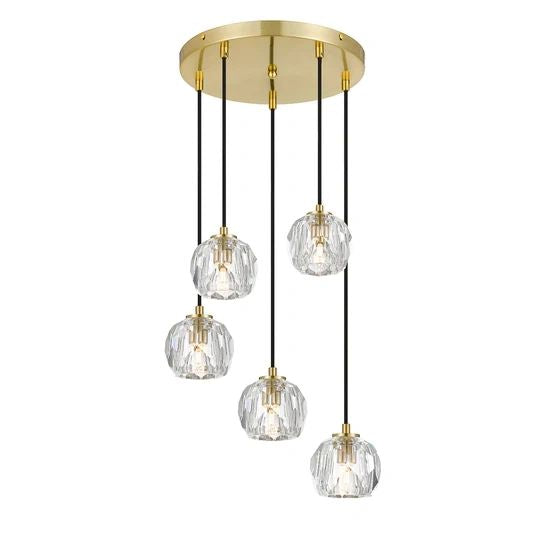 TELBIX ZAHA 5 PENDANT ANTIQUE GOLD Pendant