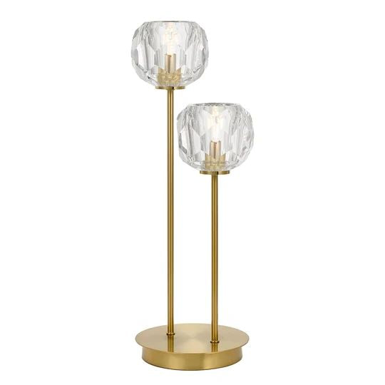 TELBIX ZAHA 2 TABLE LAMP ANTIQUE GOLD TABLE LAMP