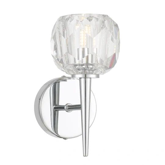 TELBIX ZAHA 1 WALL LIGHT CHROME WALL LIGHT