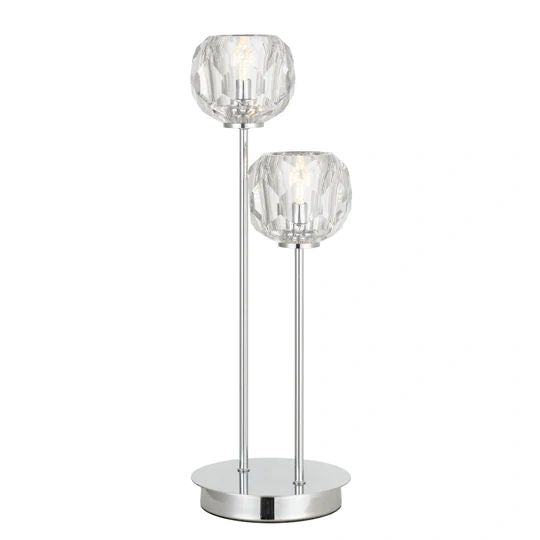 TELBIX ZAHA 2 TABLE LAMP CHROME TABLE LAMP