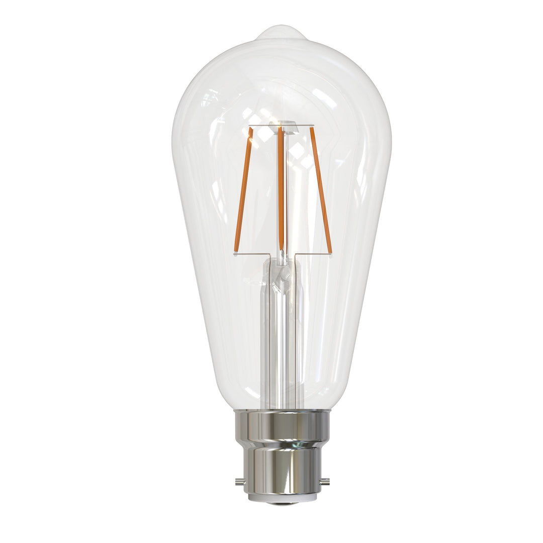 Bulb lightbulb B22-7.5w ST64 clear GLOBES