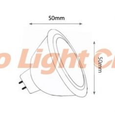 5W LED MR16 12V Light Globe Plastic+ Aluminium GLOBES