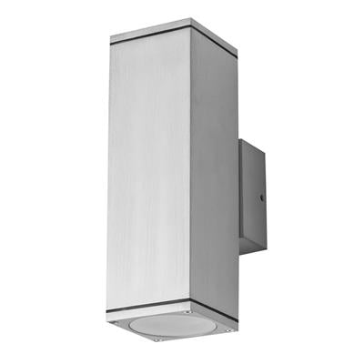 ALPHA-2 Up/Down Exterior Wall light GU10 LED 2 X 6W 240V IP65 Wall light