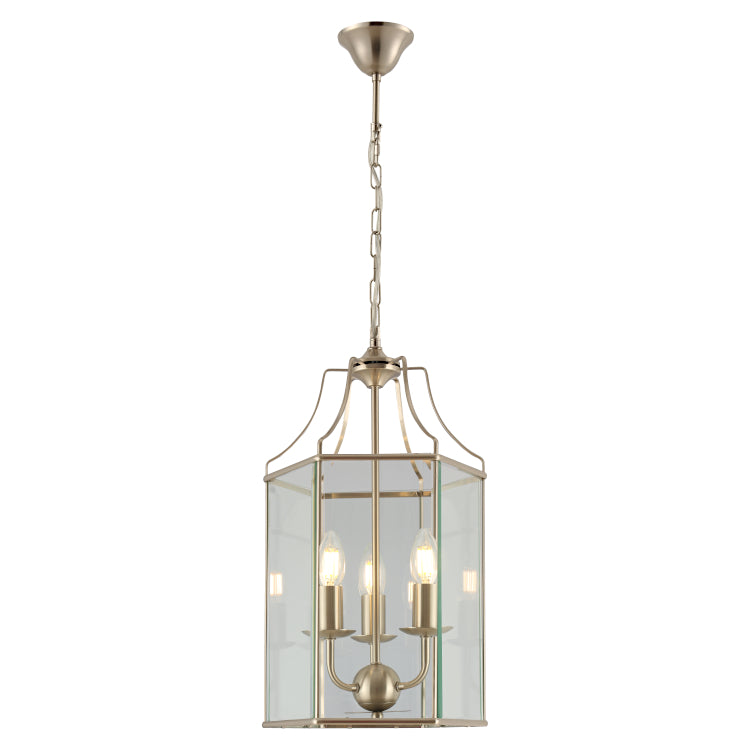 Cougar Arcadia Pendant Satin Chrome 3 lights Pendant Pendant