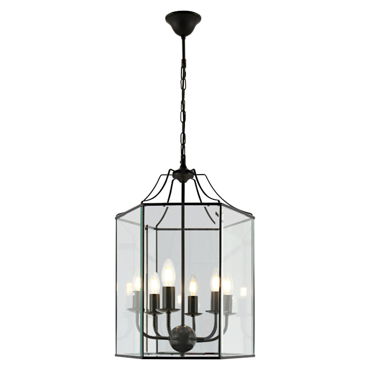 Cougar Arcadia Pendant Black 6 lights Pendant Pendant