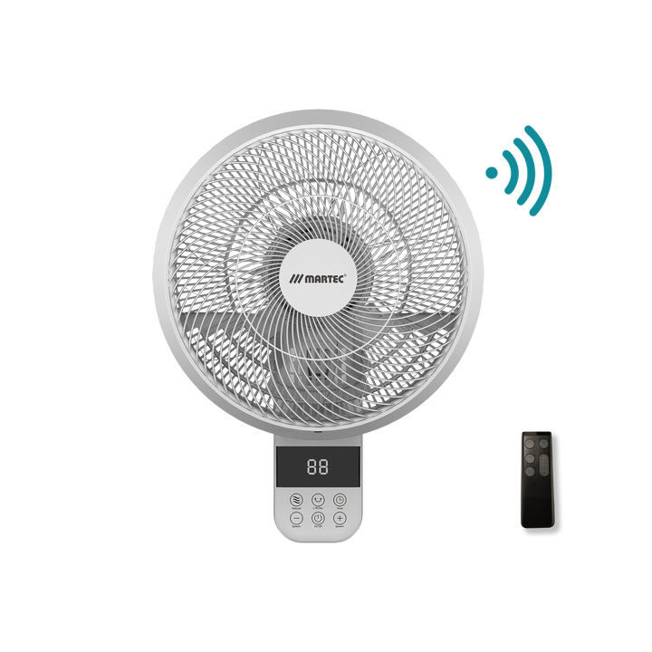 Avalon DC 14″ Smart Wall Fan With Remote Control White WALL FANS