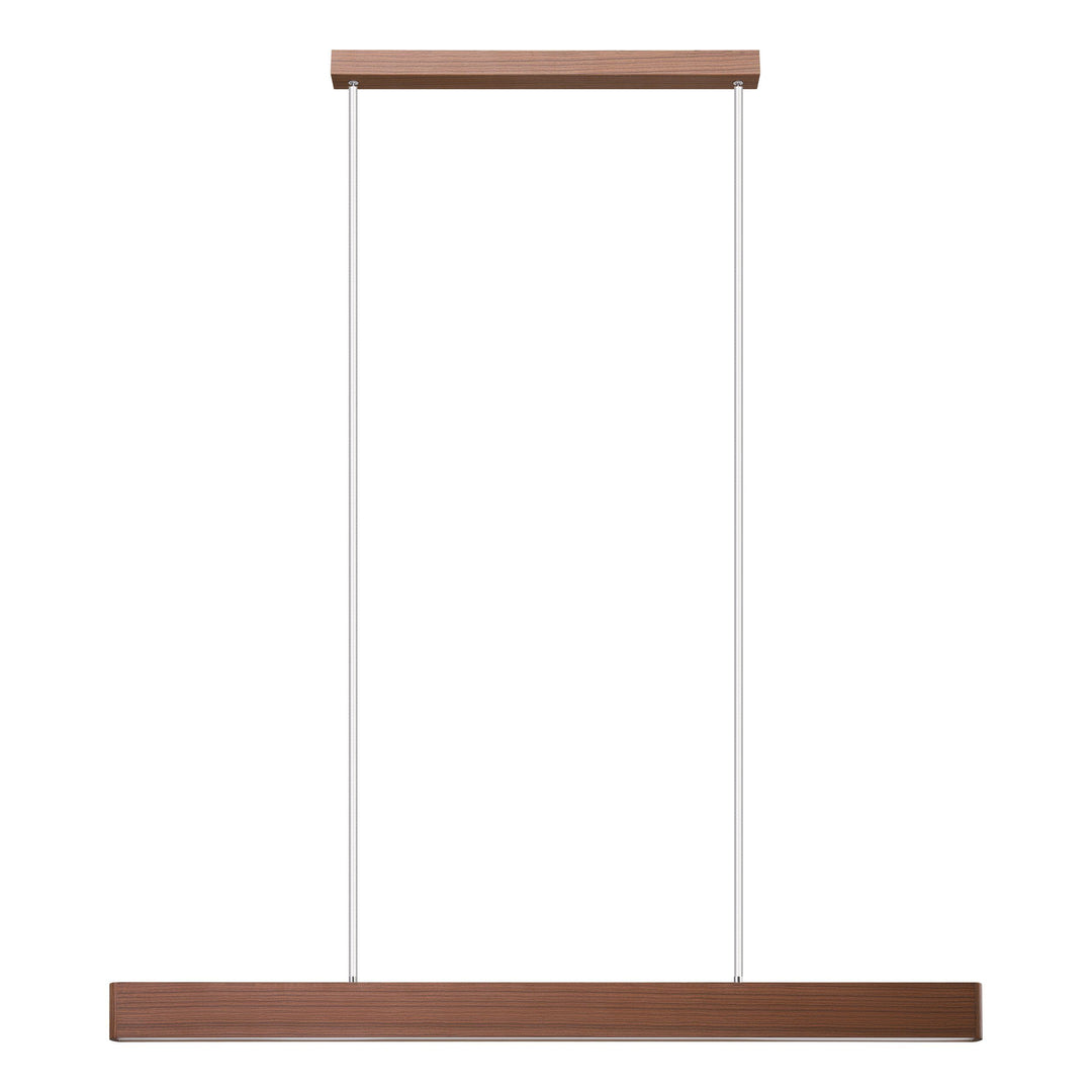 CLIMENE 3 LED pendant Walnut 1200mm Pendant
