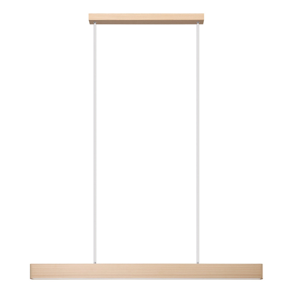 CLIMENE 3 LED pendant Oak 1200mm Pendant