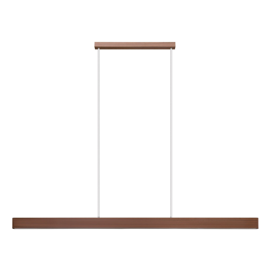 CLIMENE 3 LED pendant Walnut 1800mm Pendant