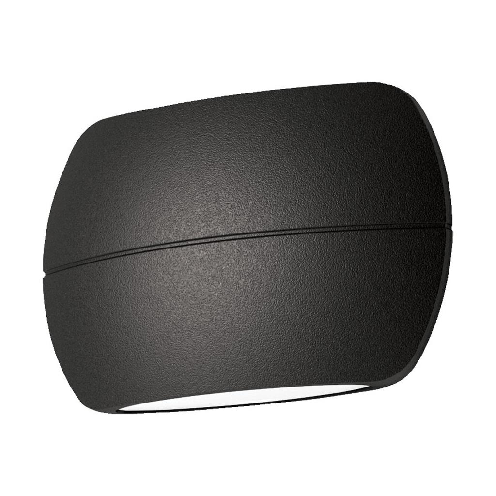 BELL-8 240V 8W Two Way LED Wall Light Black WALL LIGHT