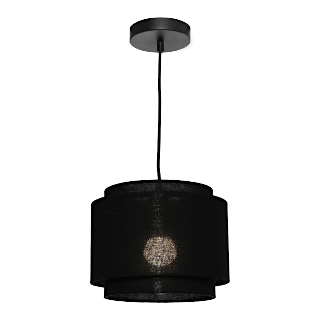 Cougar Bern 1lt Pendant Black Small Pendant