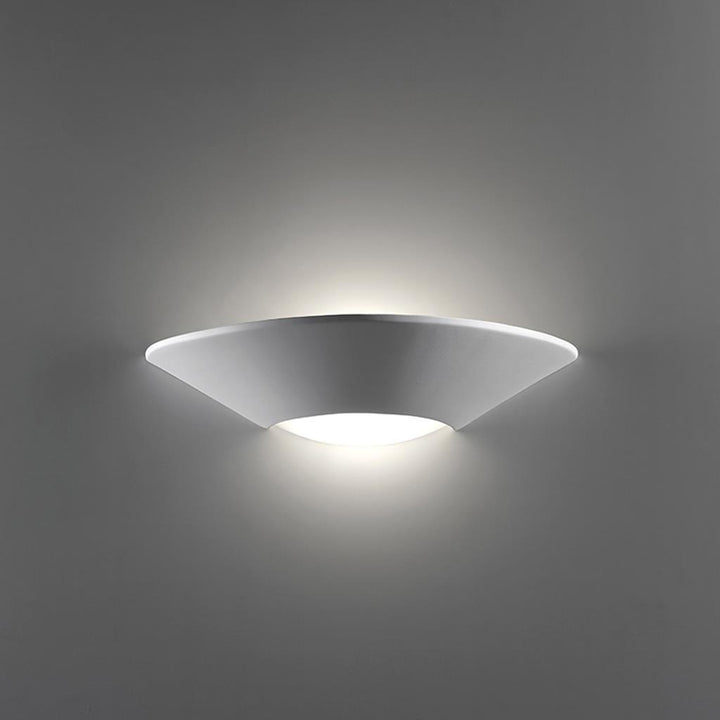 BF-7603 Ceramic Frosted Glass Wall Light - Raw / E27 WALL LIGHT