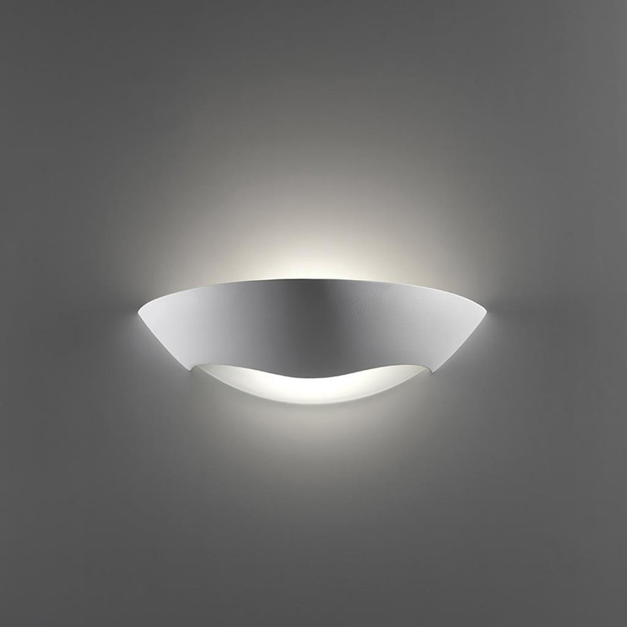 BF-8258 Ceramic Frosted Glass Wall Light - Raw / E27 WALL LIGHT