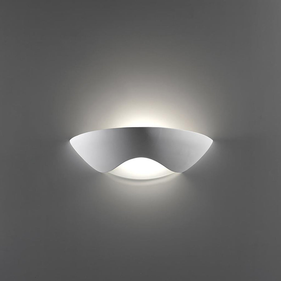 BF-8259 Ceramic Frosted Glass Wall Light - Raw / E27 WALL LIGHT
