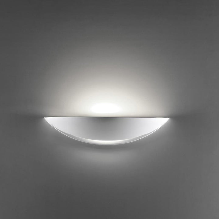 BF-8411 Ceramic Frosted Glass Wall Light - Raw / E27 WALL LIGHT