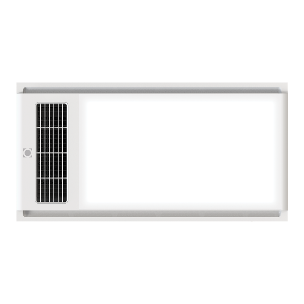 TROPIX 4 IN 1 STANDARD SLIMLINE BATHROOM HEATER White Bathroom heater