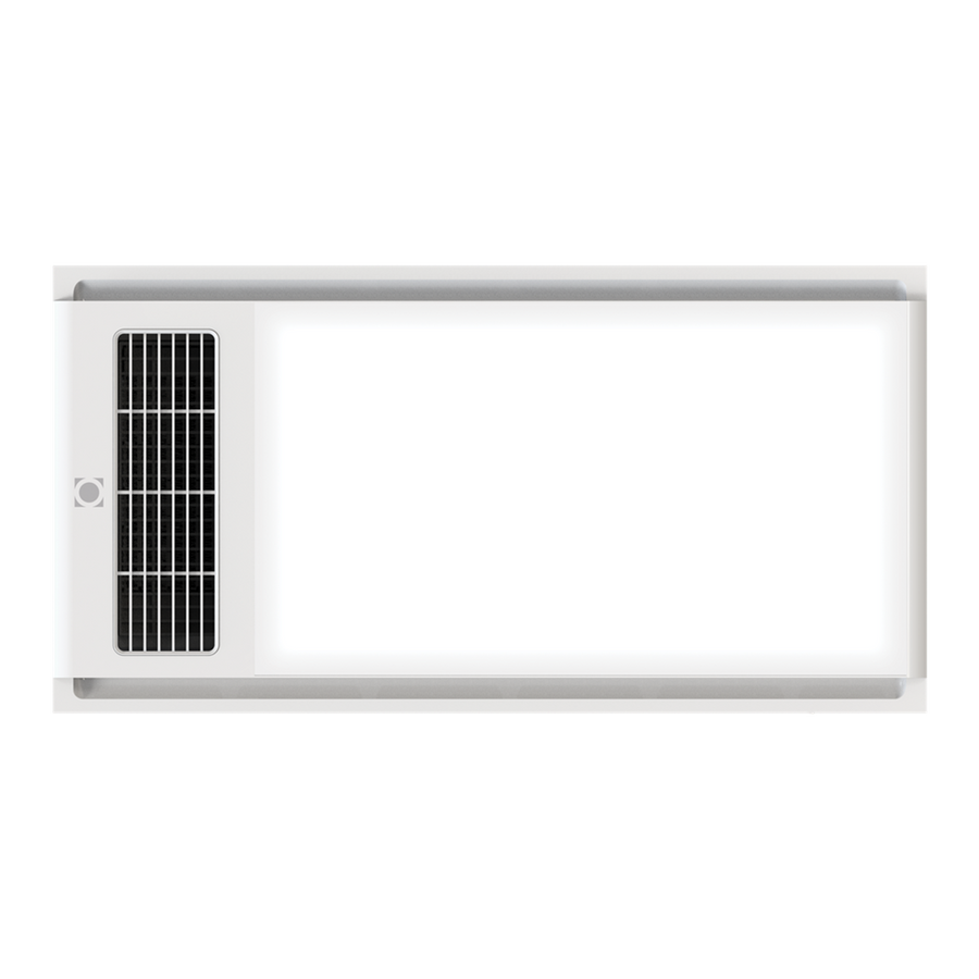 TROPIX 4 IN 1 STANDARD SLIMLINE BATHROOM HEATER White Bathroom heater