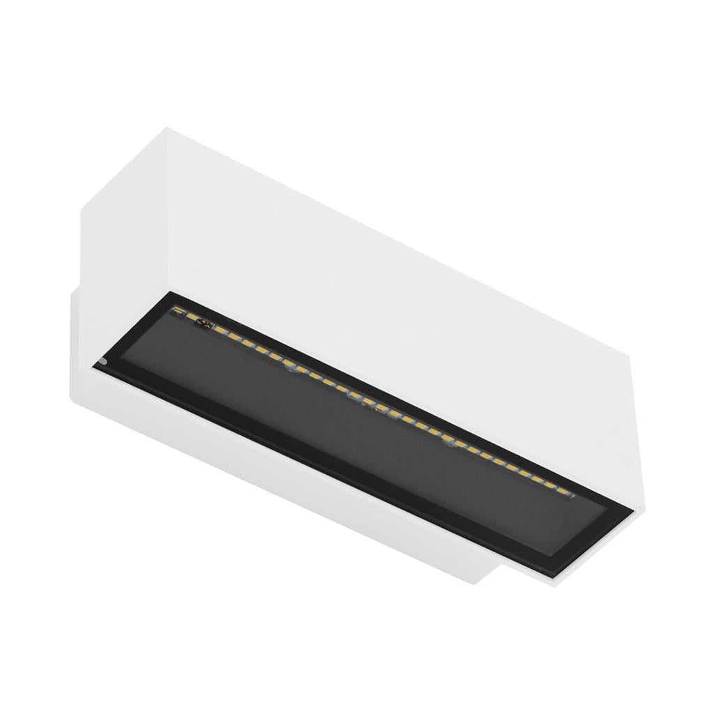BLOCK-12 240V 12W Two Way LED Wall Light White Wall light