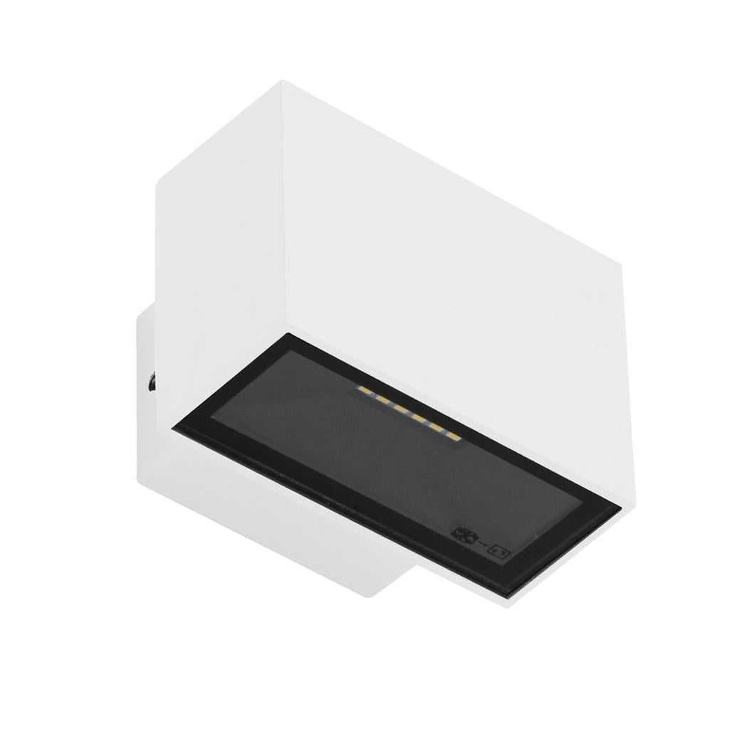 BLOCK-6 240V 6W Two Way LED Wall Light White Wall light