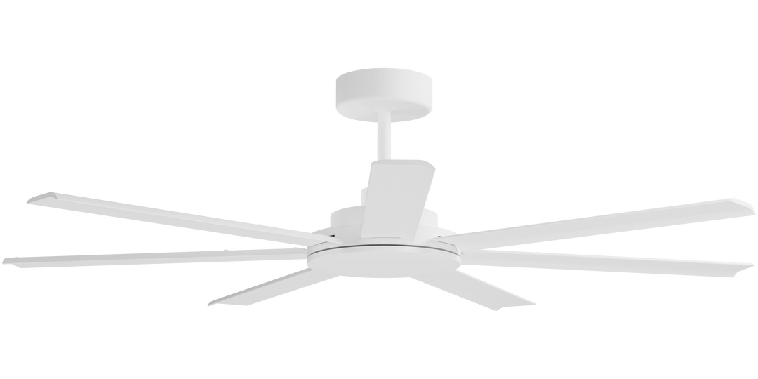 Alura Smart DC Fan Black/White White Ceiling Fan