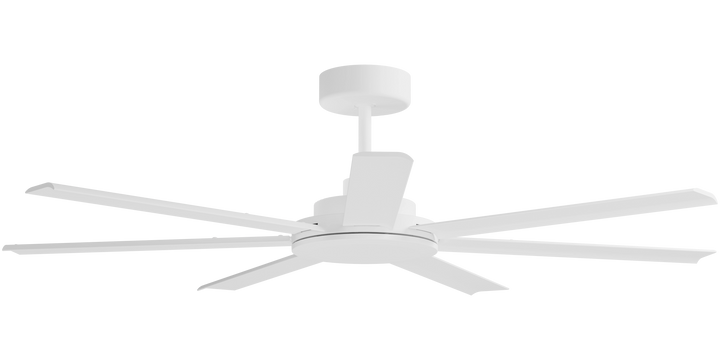 Alura Smart DC Fan Black/White White Ceiling Fan
