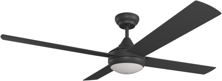 Heron AC Fan with LED light/E27 light Black LED Light Celling Fan