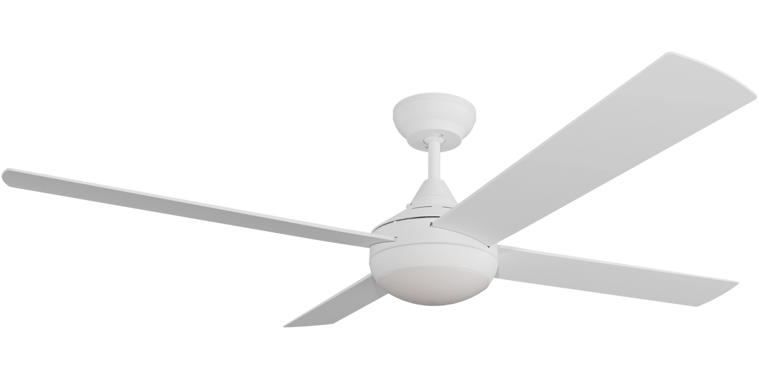 Krestrel DC Ceiling fan with light White LED Light Ceiling Fan