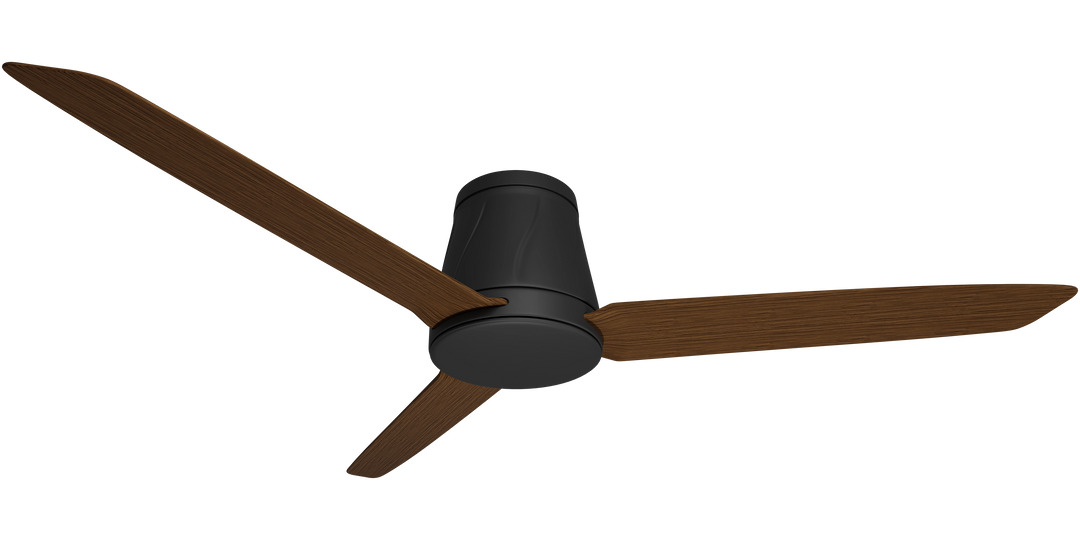 Profile DC Ceiling Fan Black with Koa Ceiling Fan