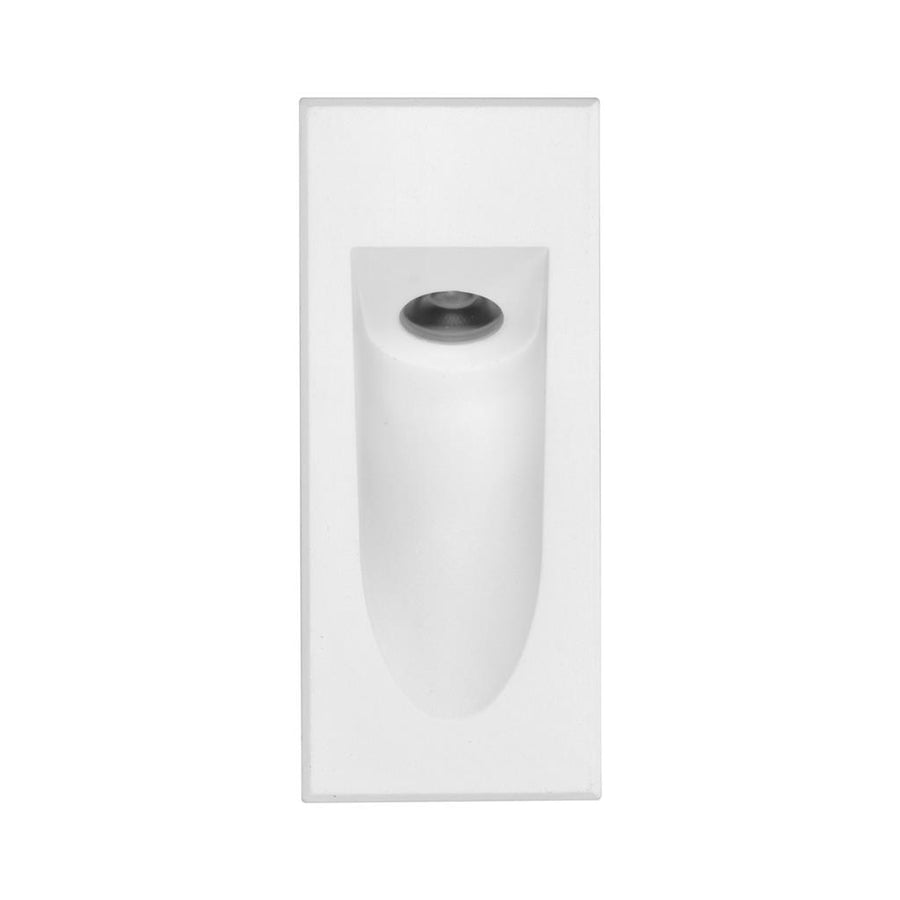 CAMINO-RECT-SLOT LED STEPLIGHT 3W IP54 240V TRIO White step light