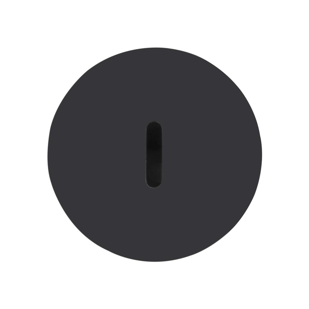 CAMINO-RND-SLOT LED STEPLIGHT 3W IP54 240V TRIO Black step light