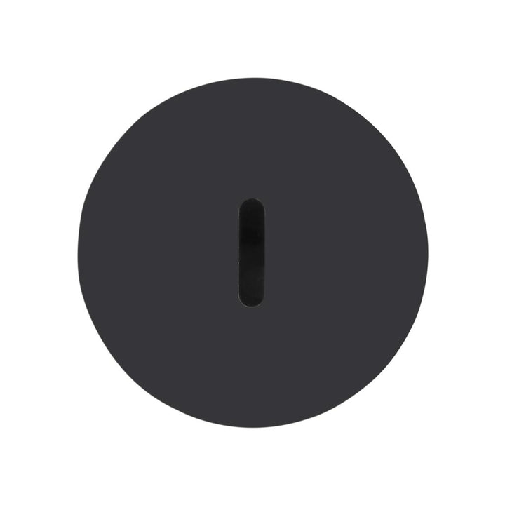 CAMINO-RND-SLOT LED STEPLIGHT 3W IP54 240V TRIO Black step light