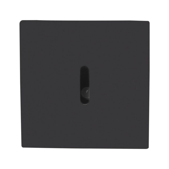 CAMINO-SQR-SLOT LED STEPLIGHT 3W IP54 240V TRIO Black step light