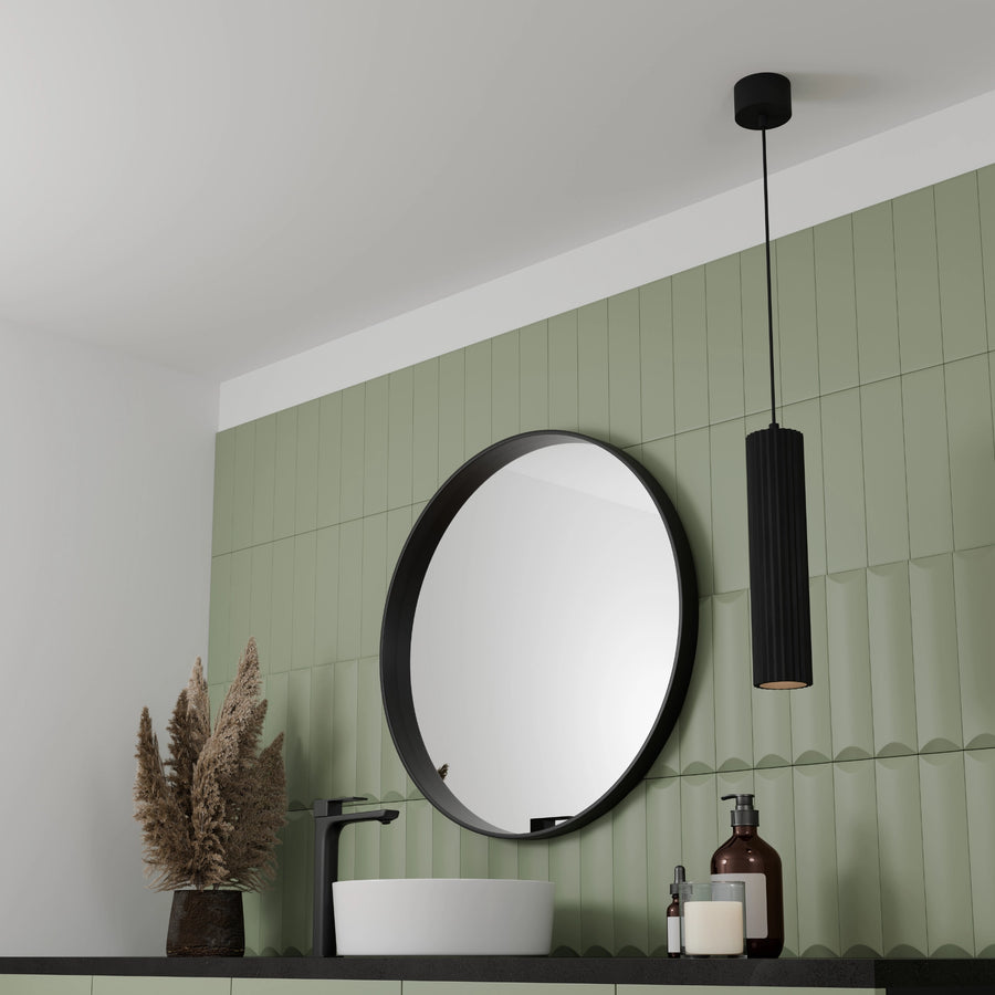 Calibo Canary Fluted 300mm Pendant Light Pendant
