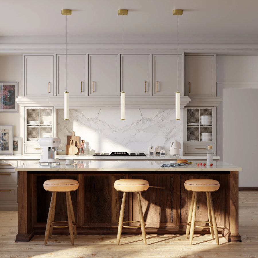 Calibo Charm Modern Fluted 1 Light Pendant Pendant