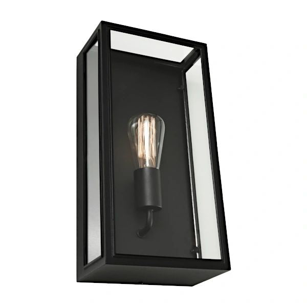 Cougar Chester Exterior BLACK WALL LIGHT