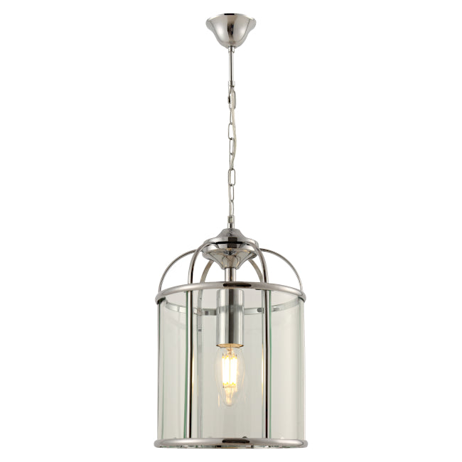 Cougar Clovelly 1lt Pendant Chrome Pendant