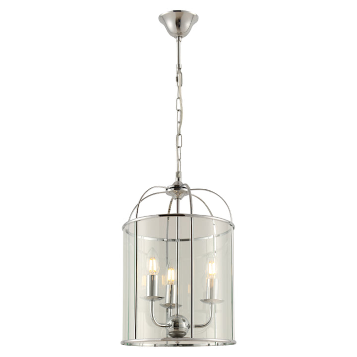 Clovelly 3lt Pendant Chrome Pendant