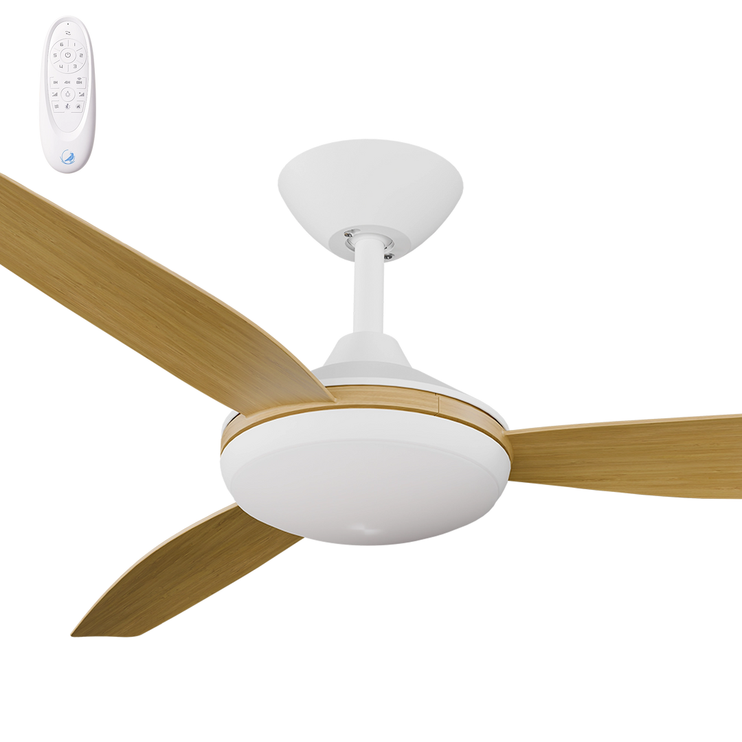 Calibo Condor DC Fan with light, with Bamboo Blades Ceiling Fan