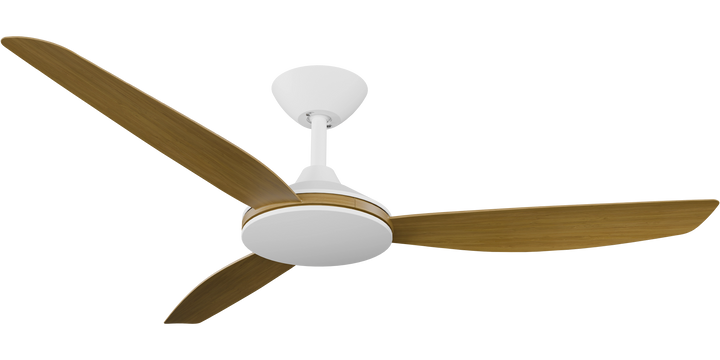 Calibo Condor DC Fan with Teak Blades White Ceiling Fan