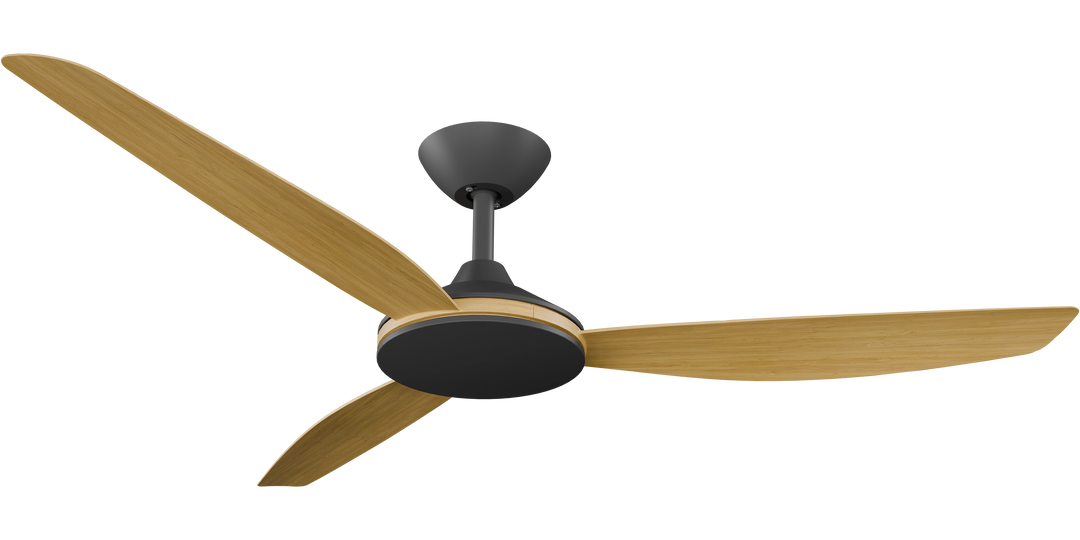 Calibo Condor DC Fan with Bamboo Blades Black Ceiling Fan