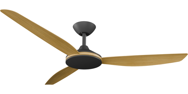 Calibo Condor DC Fan with Bamboo Blades Black Ceiling Fan